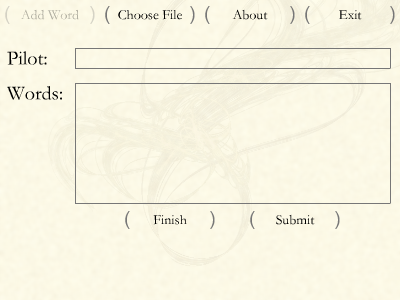An interface for adding words to a dictionary, with a big box for entering synonyms.